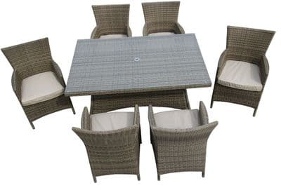 The Cheshire 6 Seater Dining Suite