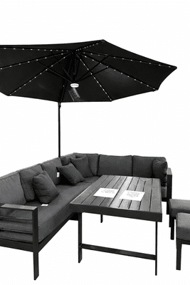 The Chichester Combination Suite - Combo Package with 2.7mtr LED Roma Parasol