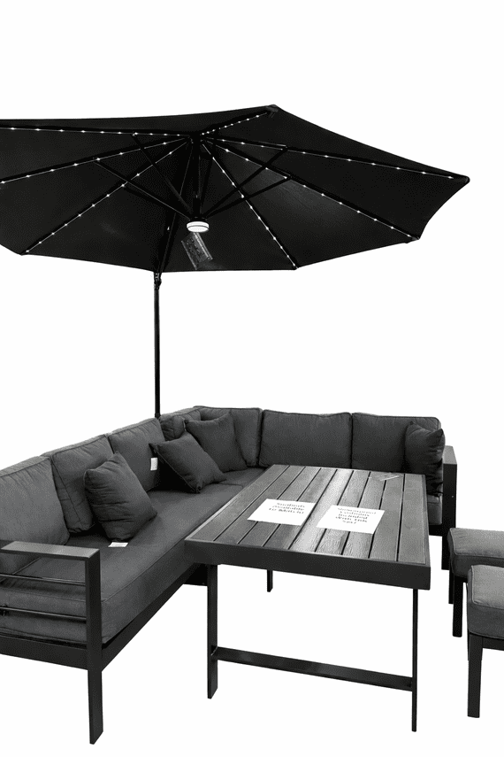 The Chichester Combination Suite - Combo Package with 2.7mtr LED Roma Parasol