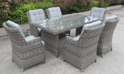 The Kingston 6 Seater Luxury Dining Suite