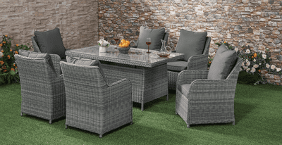 The Verona 6 Seater Dining Suite