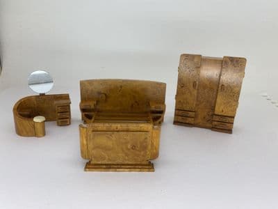 1/24th Maple `burr 1930’s furniture
