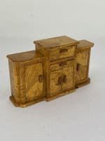 1/24th Scale Maple Burr 1930’s furniture