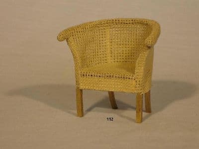 112. Lloyd Loom Chair