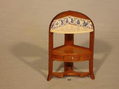 117. Corner Washstand
