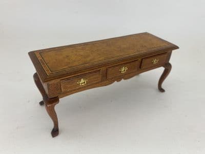 140b. Three-Drawer Inlaid Sideboard