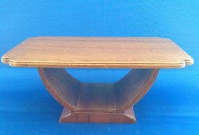 215. 1930s Arched Dining Table