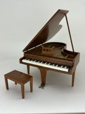 244. Grand Piano and Stool