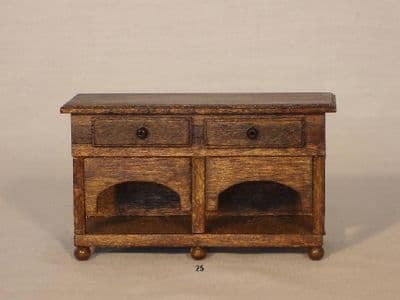25a. Two-Drawer Low Dresser