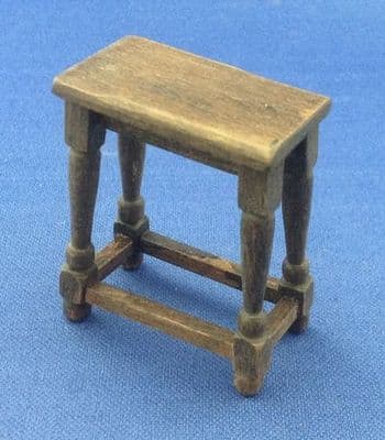 268. Tudor Stool (turned legs)