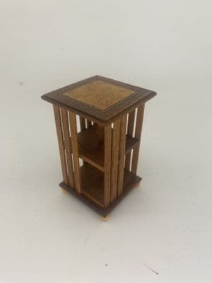 287. Revolving Bookcase (Veneer lid)