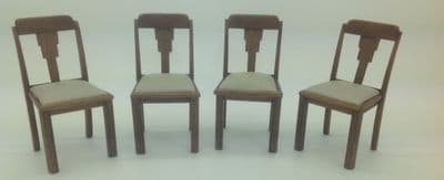 4 x 1930's Dining chairs