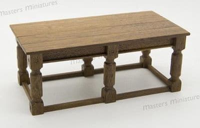 59b. Six-Leg Refectory Table