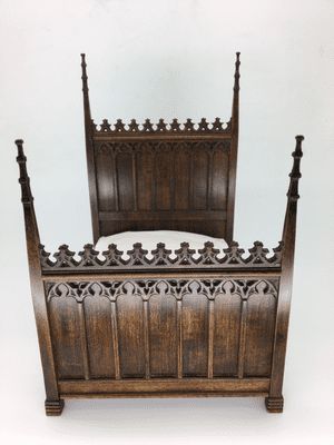 Gothic revival bed