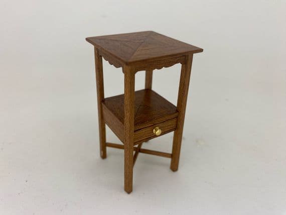 Square side table