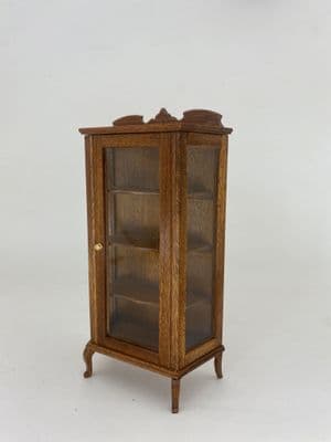 Victorian glass cabinet