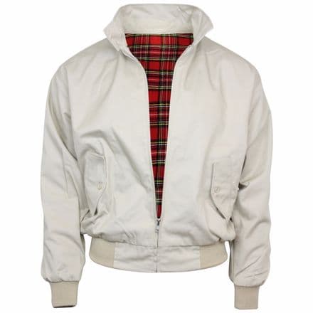 Relco Beige Harrington Jacket Skin Mod Scooter Ska Northern Soul XS - XXXL