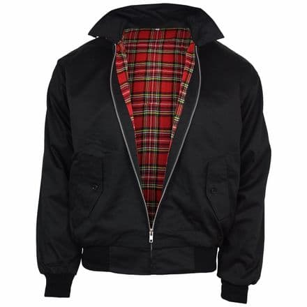 Relco Black Harrington Jacket Skinhead Mod Scooter Ska Northern Soul XS - XXXL