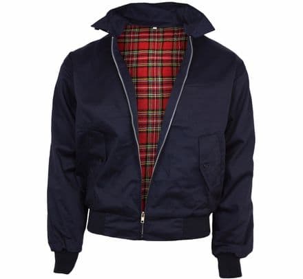 Relco Navy Harrington Jacket Skinhead Mod Scooter Ska Northern Soul XS - XXXL