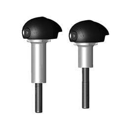 GB Racing Kawasaki ZX6R 2009> / ZX6R 636 2013> Bullet Frame Slider Set - RACE