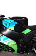 Reactive Parts Kawasaki ZX10-R 11-15 / 16-20 / 2021> Carbon Fibre Tank Cover / Extender VER 2