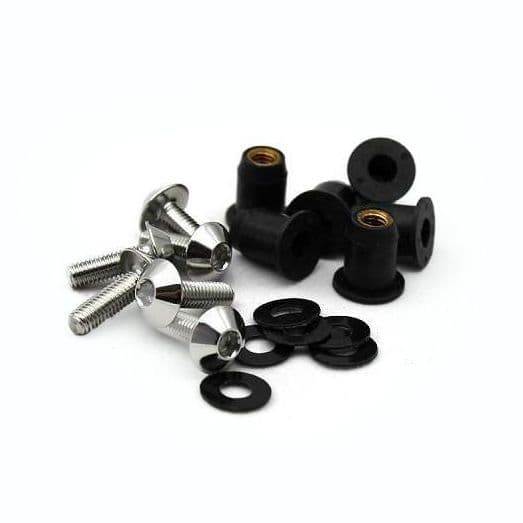 Reactive Parts Screen Bolt Kit, stainless steel