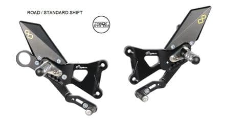 LighTech BMW S 1000R 14-16 Adjustable Rearsets
