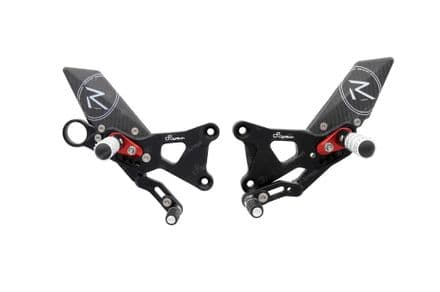 LighTech BMW S1000 R 14-16 'R' Version Adjustable Rearsets