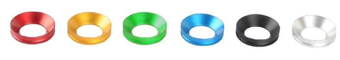 LighTech Colour Aluminium Rings for Frame Sliders