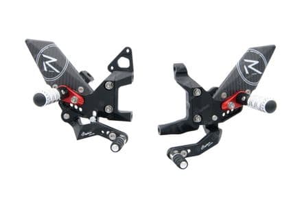 LighTech Ducati Panigale 899/1199/959/1299 12-17 / V2 2020>'R' Version Adjustable Rearsets