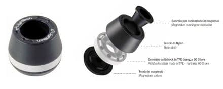 LighTech Frame Protection/Sliders Yamaha MT-09 13-16