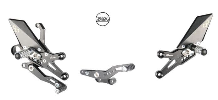 LighTech Honda CBR1000RR /ABS/SP/SP2 17-19 Adjustable Rearsets