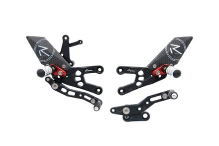 LighTech Honda CBR600RR 07-16 'R' Version Adjustable Rearsets