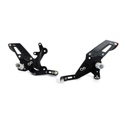 LighTech Kawasaki Ninja 400 18-23 Adjustable "TRACK" Rearsets