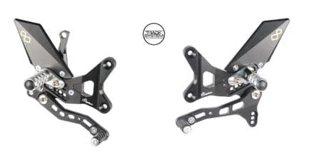 LighTech Kawasaki ZX10R 11-15 Adjustable Rearsets
