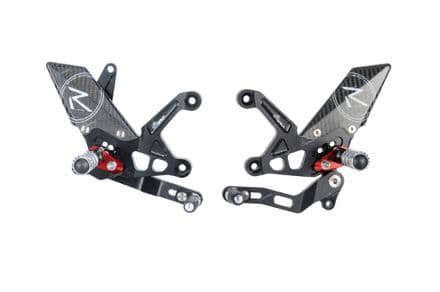 LighTech Kawasaki ZX10R 2021> 'R' Version Adjustable Rearsets