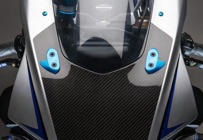 LighTech Mirror Block Off Plates Yamaha YZF R1 2015