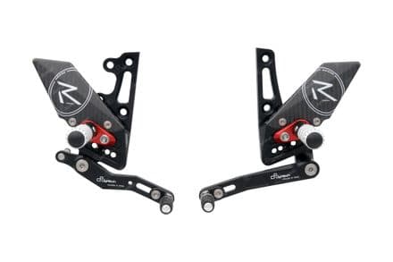 LighTech Triumph Speed Triple 1050 / 1050R 2011 - 2018 `R' Version Adjustable Rearsets