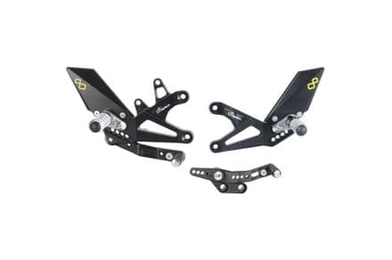 LighTech Triumph Speed Triple 1200 RS 2022> Adjustable Rearsets