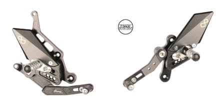 LighTech Yamaha MT-07 2014> Adjustable Rearsets