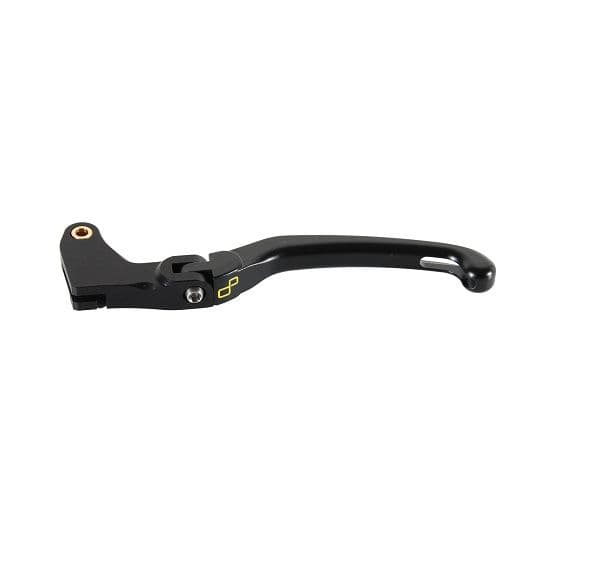 Adjustable Short/Long Brake Clutch Levers For Yamaha MT-07 2014-2022 - Black Aluminum Alloy