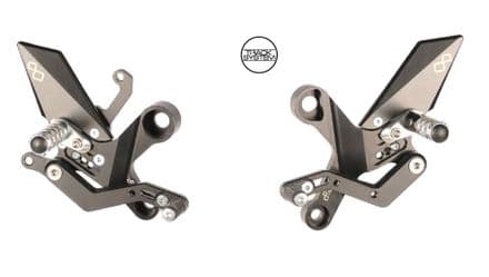 LighTech Yamaha MT-09 / Tracer / XSR900 2013> Adjustable Rearsets