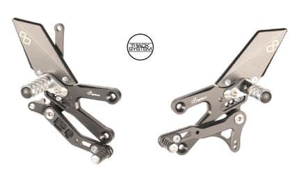 LighTech Yamaha YZF R3 15-23 Adjustable Rearsets