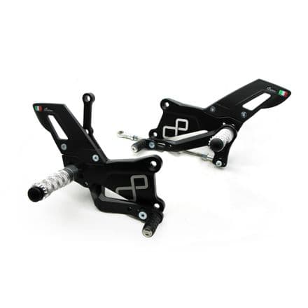 LighTech Yamaha YZF-R3 15-23 Adjustable "TRACK" Rearsets