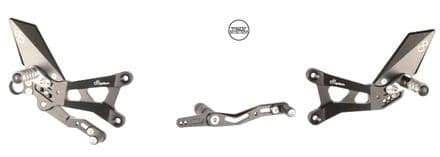 LighTech Yamaha YZF R6 2008-2016 Adjustable Rearsets