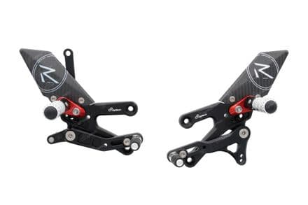 LighTech Yamaha YZF R6 2017> 'R' Version Adjustable Rearsets