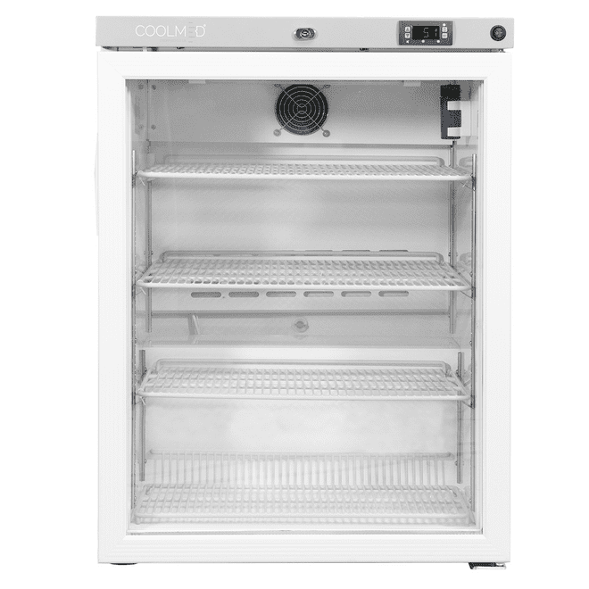 CoolMed CMG125 Medium Glass Door Refrigerator