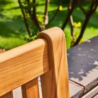 Alexander Rose 5' Teak Royal Park Bench