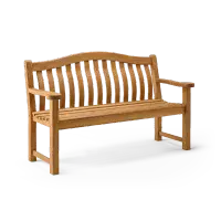 Alexander Rose 5' Teak Turnberry Bench