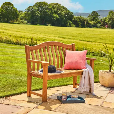 Alexander Rose 5' Teak Turnberry Bench